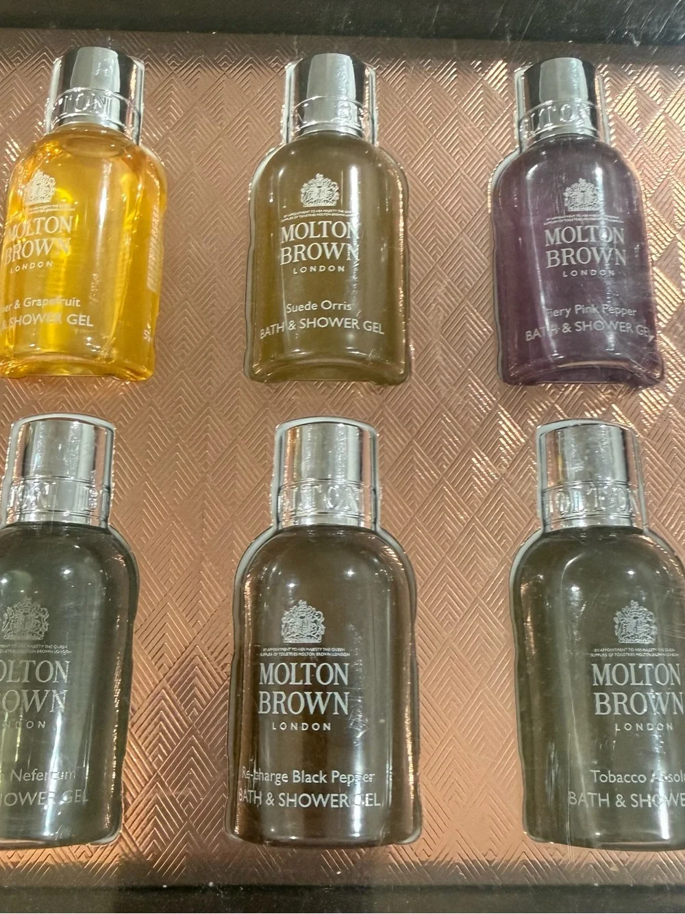 NWT Molton Brown London Bath & Shower Gel Collection Gift Set NEW